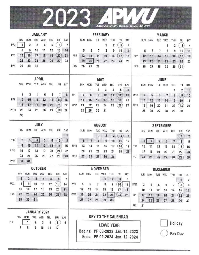 Leave Calendar