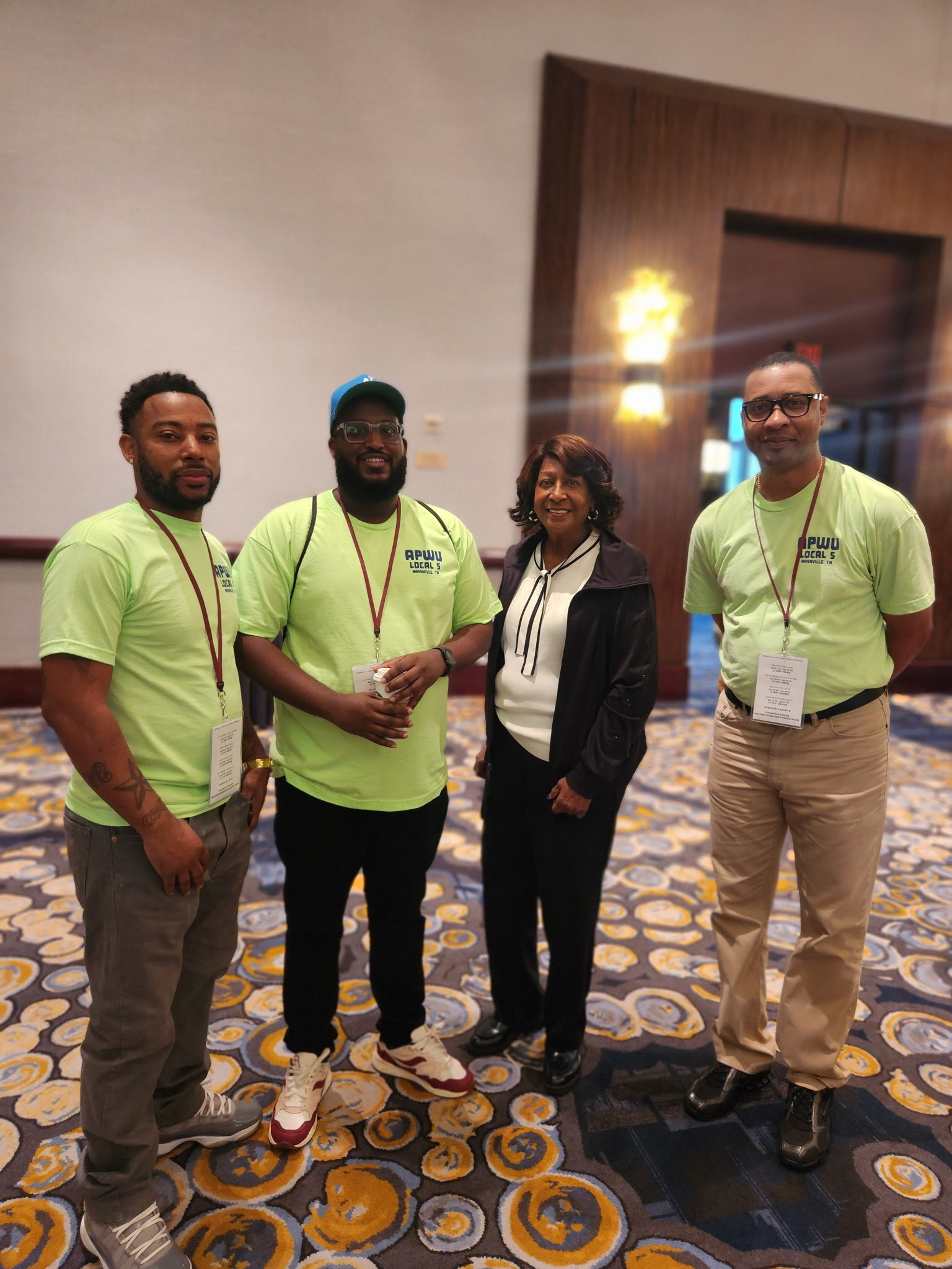 Legislative & Political Director Judy Beard and Local 5